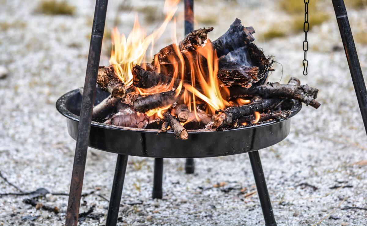 barbecue vuurtje